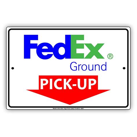 fedex ground pick up